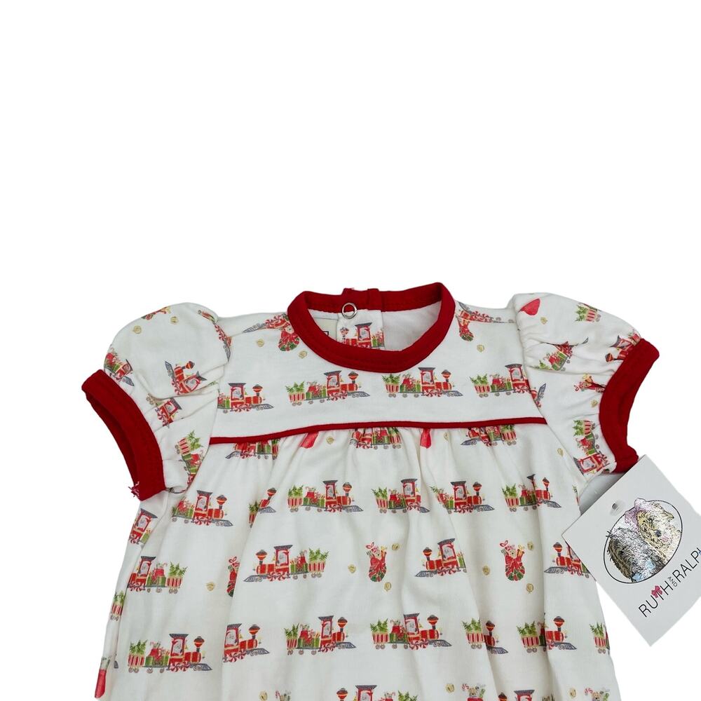 NWT Ruth & Ralph 18M Santa Train Bubble - Picture 3 of 6
